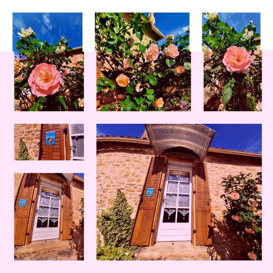 Le Logis Des 3 Coeurs Chambre La Boheme Saint-Cernin-de-lʼHerm Exterior foto